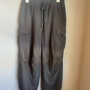 Hollister Dark Gray Cargo Pants